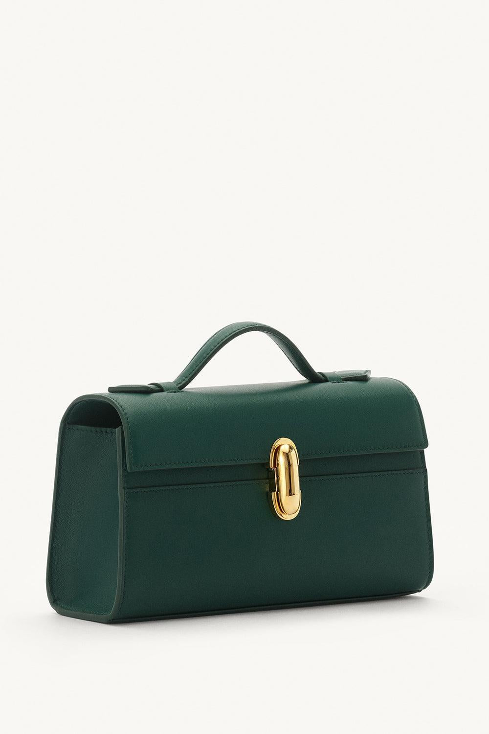 Symmetry Pochette Bag-PINE-HANDBAGCLUTCHES-SAVETTE