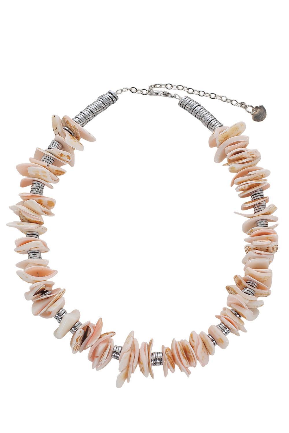 Castaway Pink Shell Necklace-PINK-JEWELRYBOUTIQUENECKLACE O-HIJAS DE PUKA