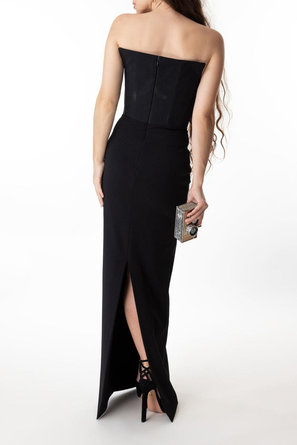 solace london dress black MALLA DRESS