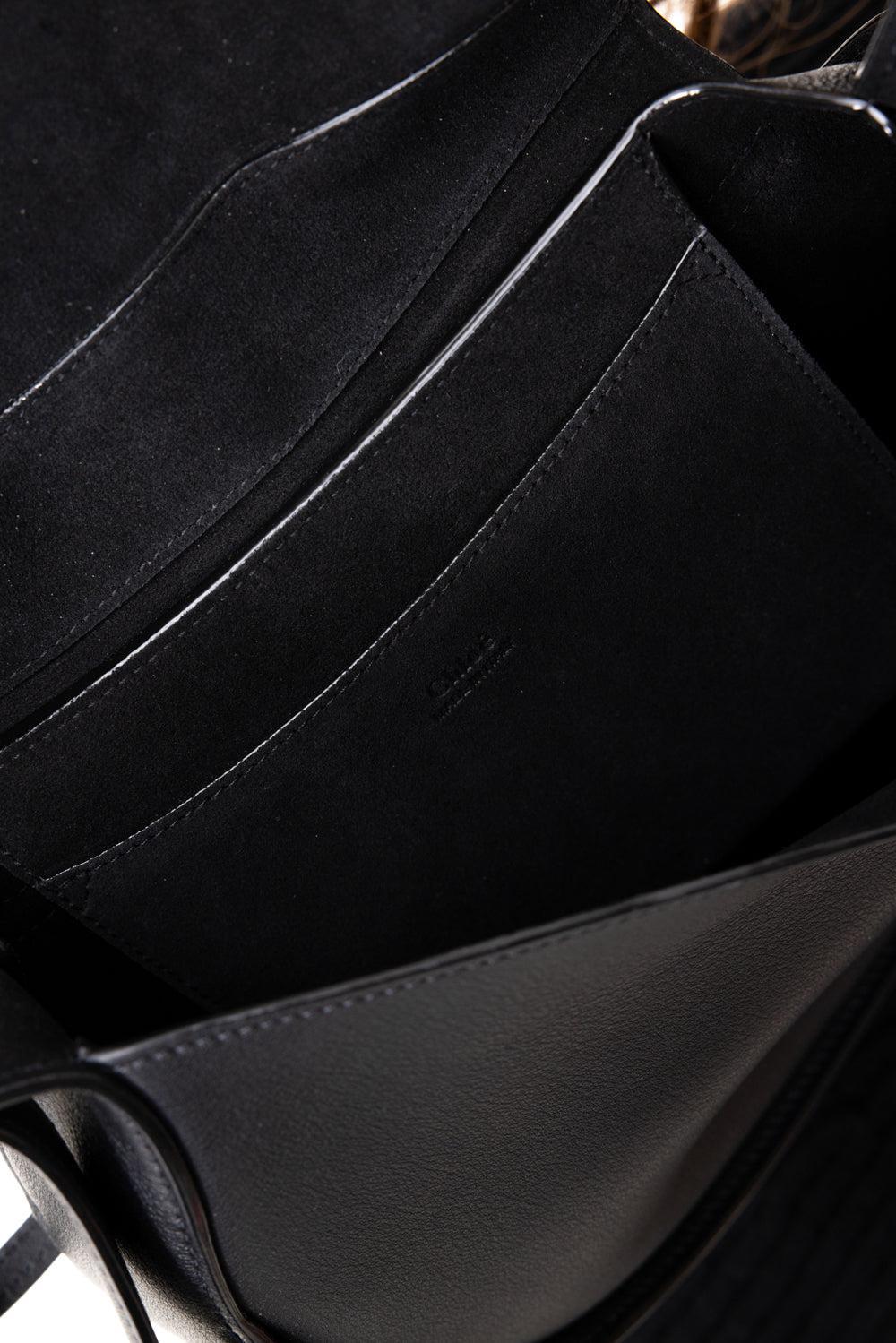 RIDE SHOULDER BAG - BLACK | CHLOÉ – Marissa Collections