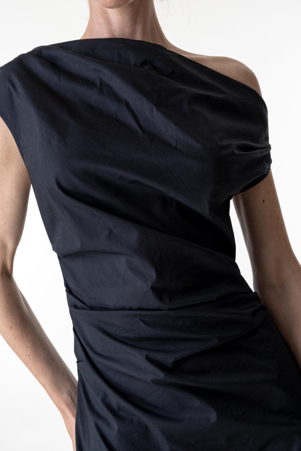 Phare Mini Dress-BLACK-0-CLOTHINGDRESSCASUAL-STAUD