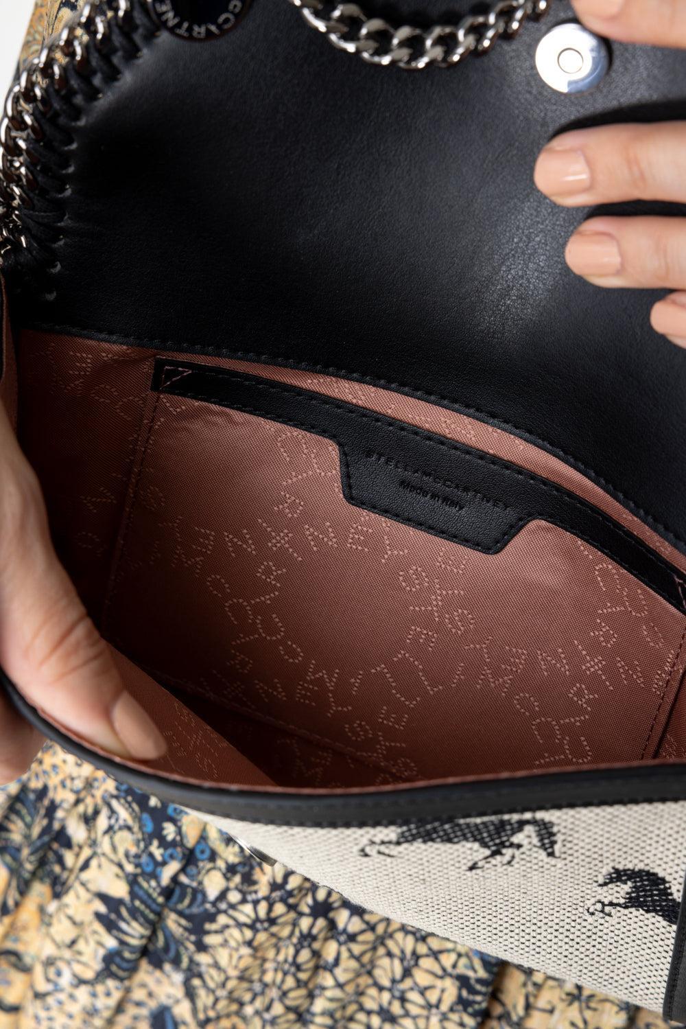 Mini Falabella Crossbody Bag-CREAM/BK-O/S-HANDBAGSHOULDER-STELLA MCCARTNEY