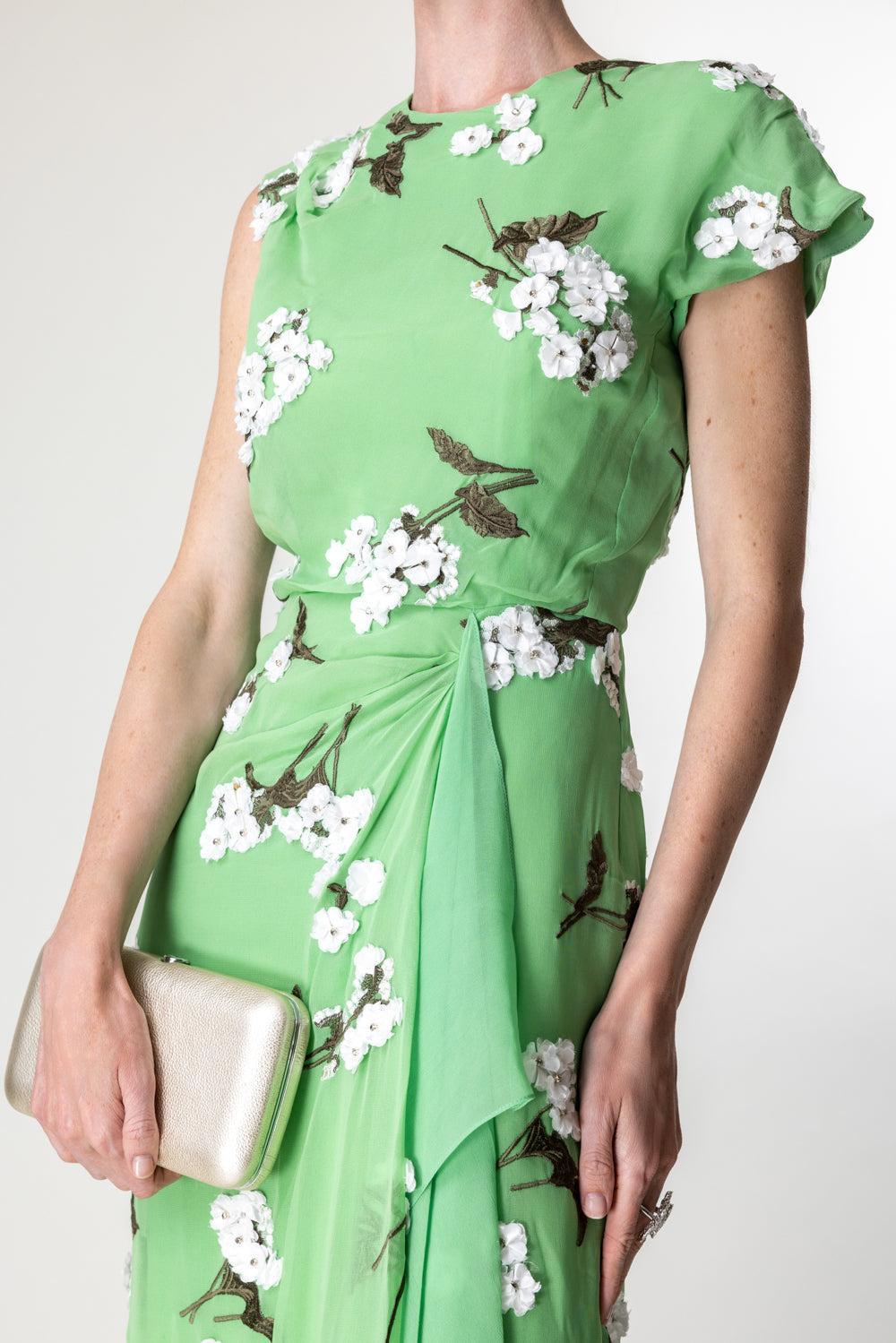 Asymmetric Cocktail Dress-PPRMINT-4-CLOTHINGDRESSCOCKTAIL-ERDEM