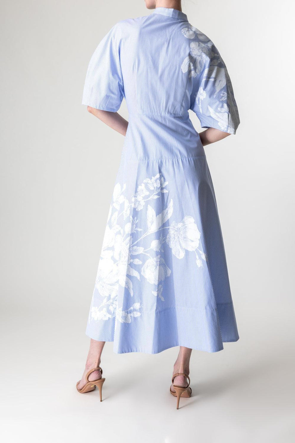 erdem short-sleeve midi dress Short Sleeve Shirt Women's PLT Label Black Look 01 Product code Color:Cashmere store