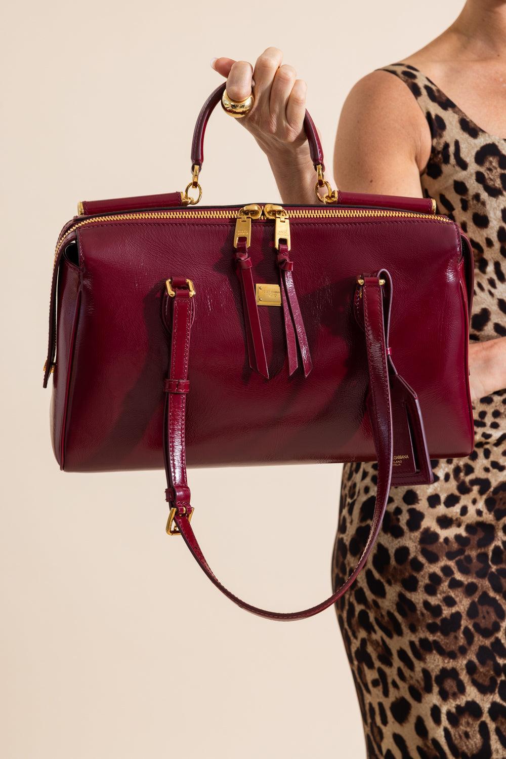 Vittoria Bag-RED-HANDBAGSHOULDER-DOLCE & GABBANA