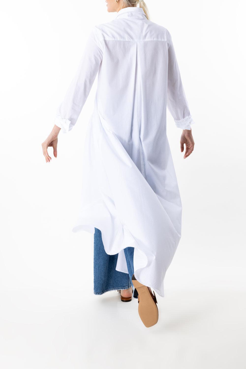 Jennys Gown - White Crystal-WHITE-XS-CLOTHINGDRESSCASUAL-TWP