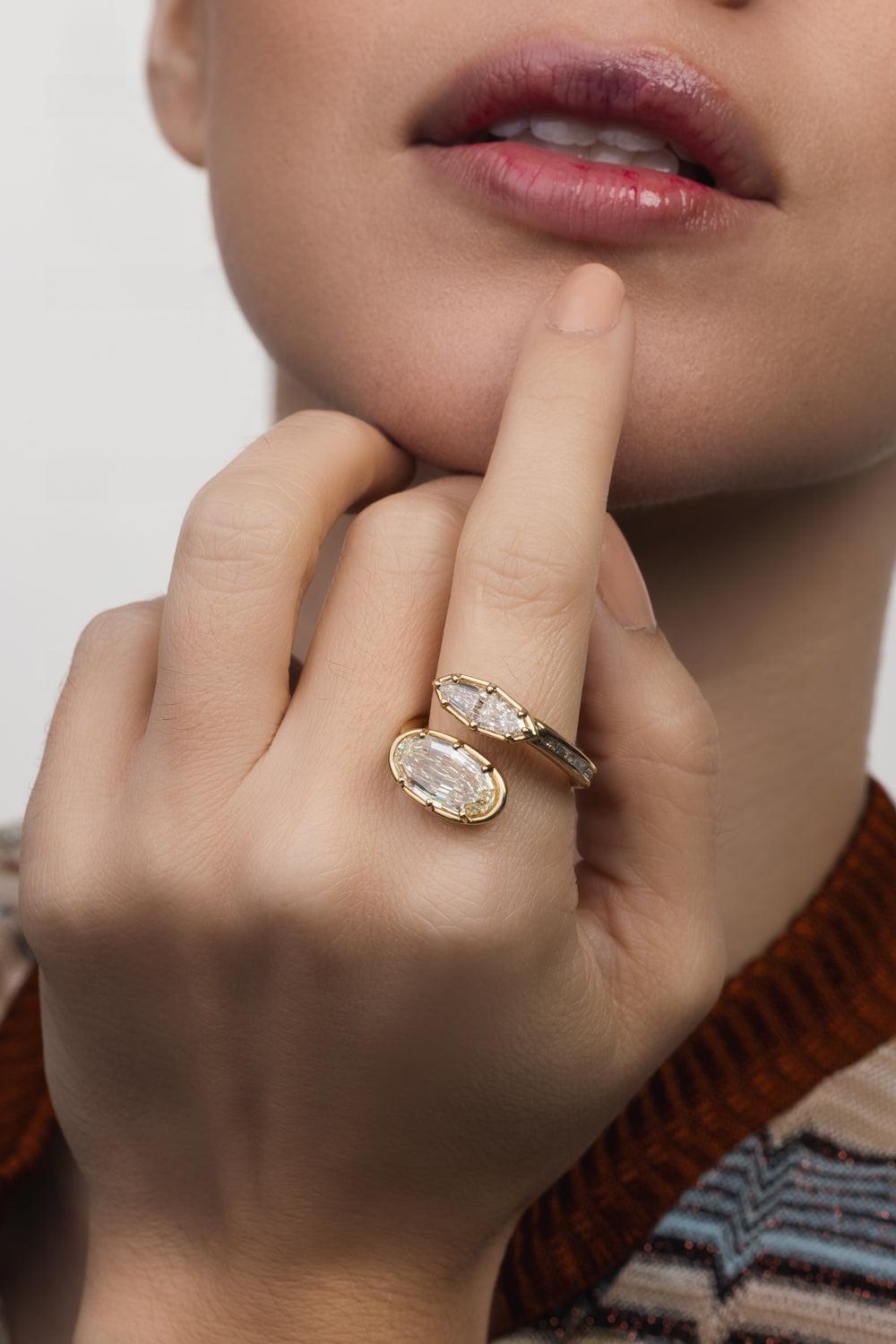 Diamond Wrap Ring-YELLOW GOLD-7-JEWELRYFINE JEWELRING-SUTRA
