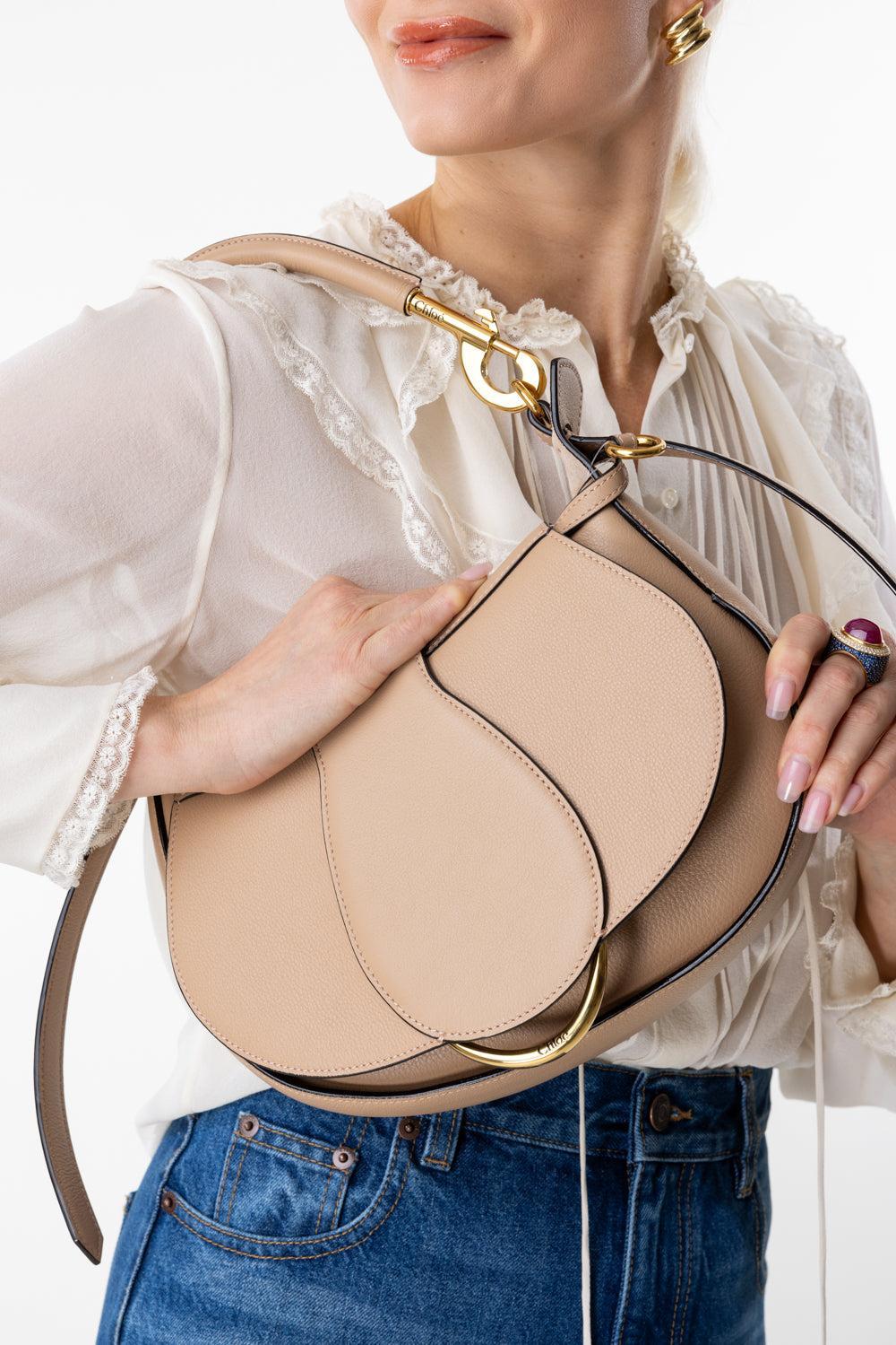 RIDE SHOULDER BAG - FLORAL GREY | CHLOÉ – Marissa Collections