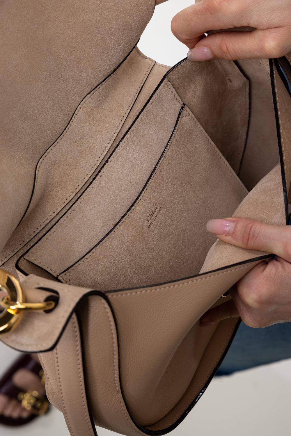 RIDE SHOULDER BAG - FLORAL GREY | CHLOÉ – Marissa Collections