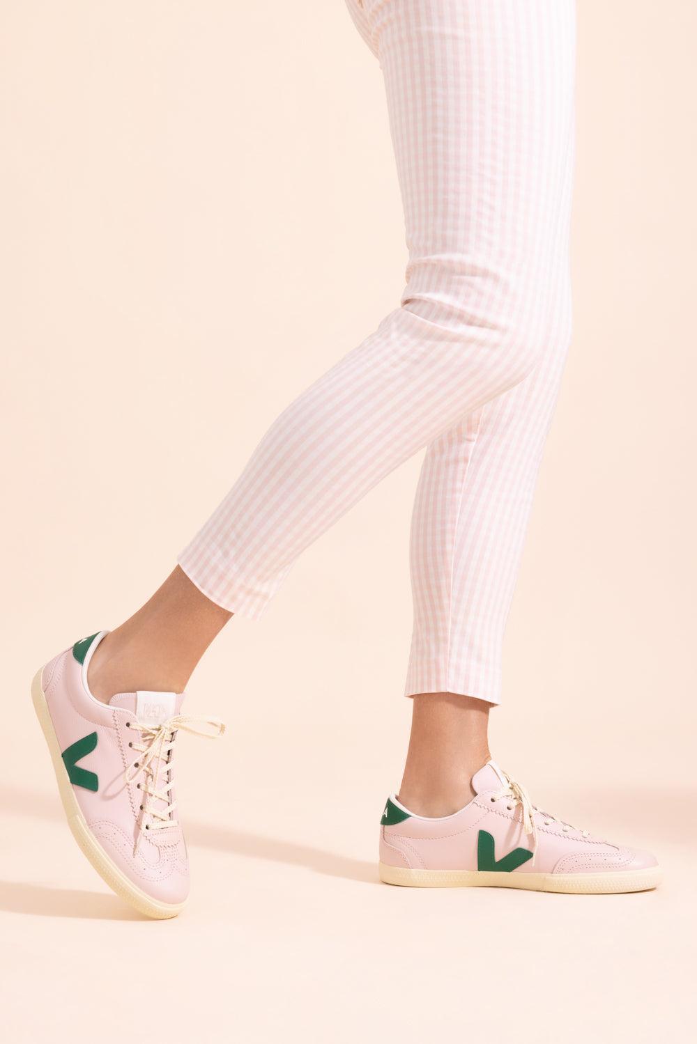 Volley Sneaker - Petale Golf Calcaire-PINK-36-SHOESNEAKER-VEJA