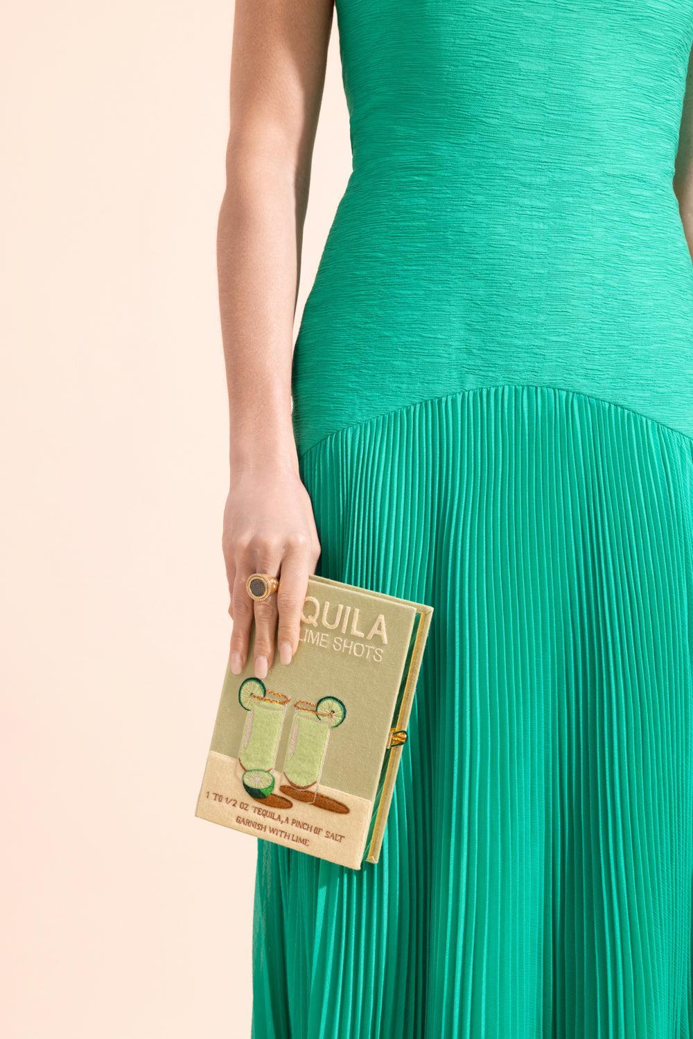 Tequila Shots Book Clutch Bag-CREAM-HANDBAGCLUTCHES-OLYMPIA LE TAN