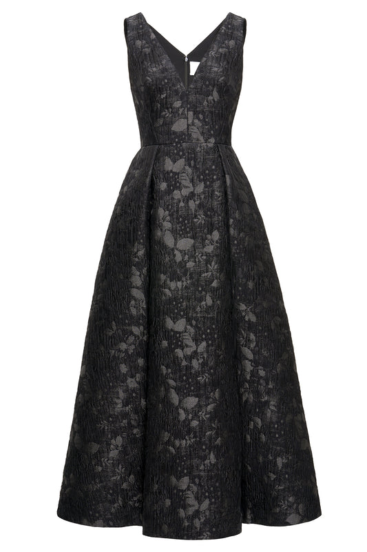 Omaya Midi Dress - Black