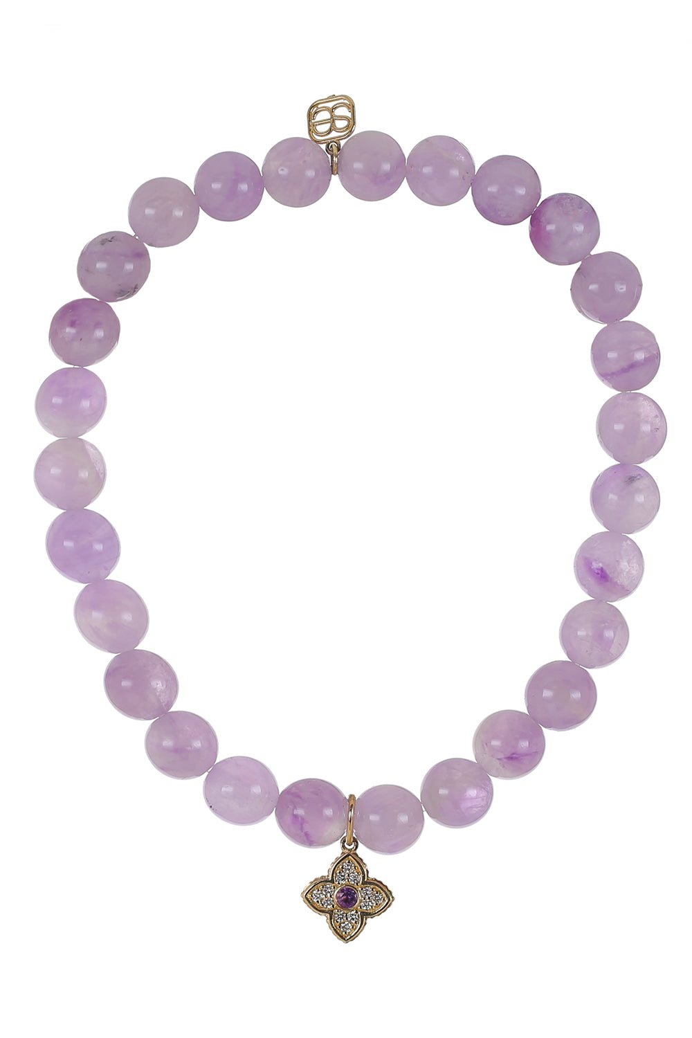 Amethyst Mini Moraccan Charm Bracelet