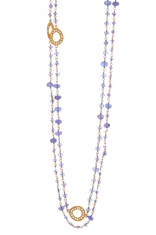 Tanzanite Diamond Affinity Necklace