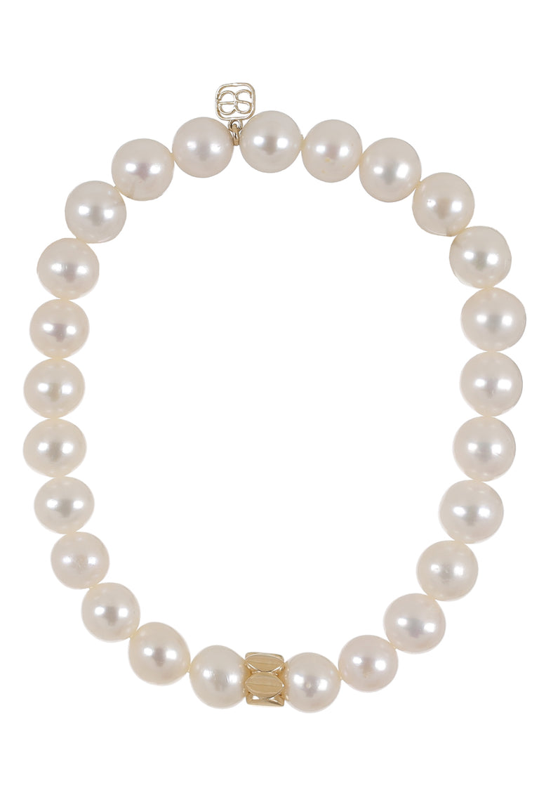 Pearl Pure Marquise Rondelle Bracelet