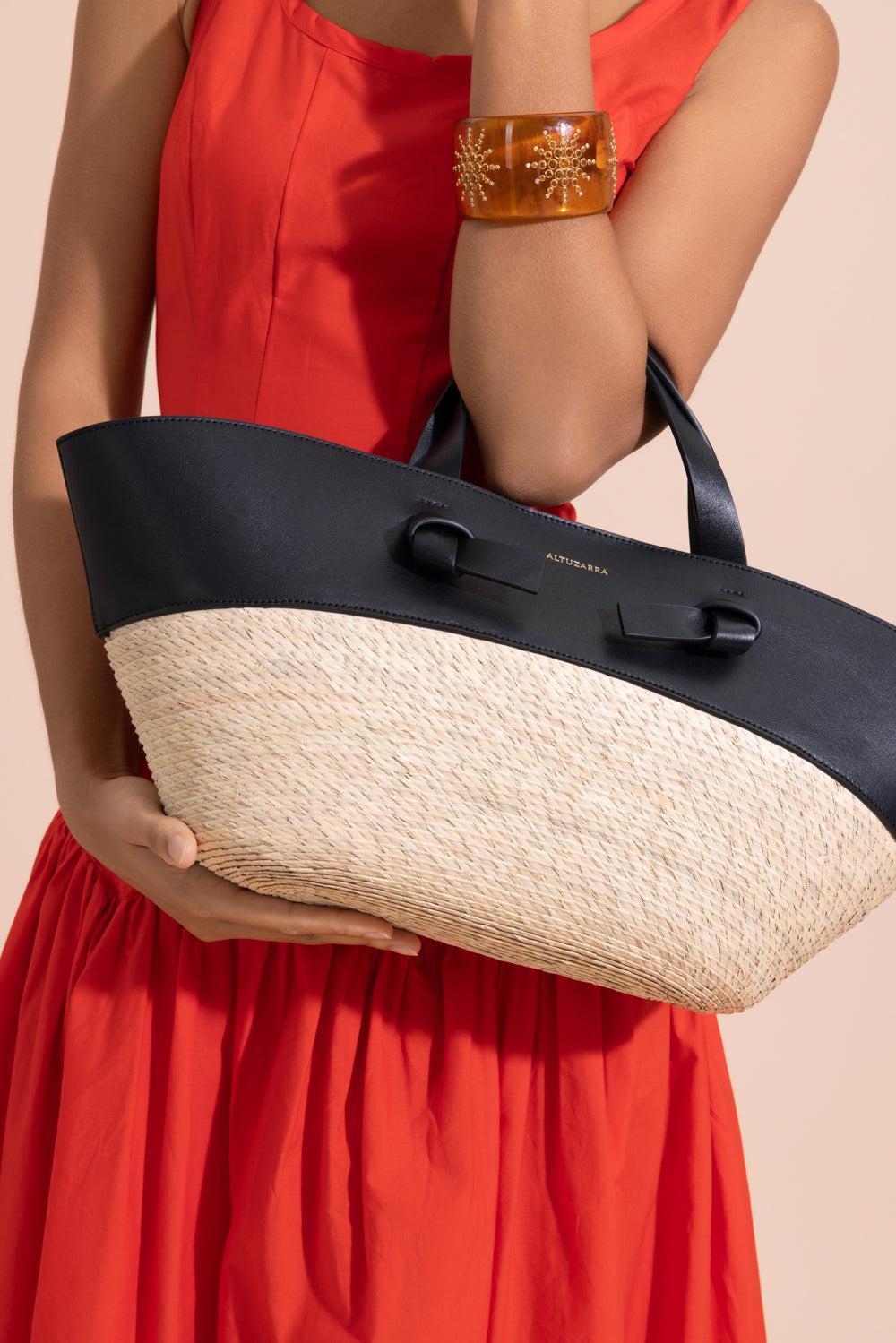 Knot Small Basket - Black-BLACK-HANDBAGTOTES-ALTUZARRA