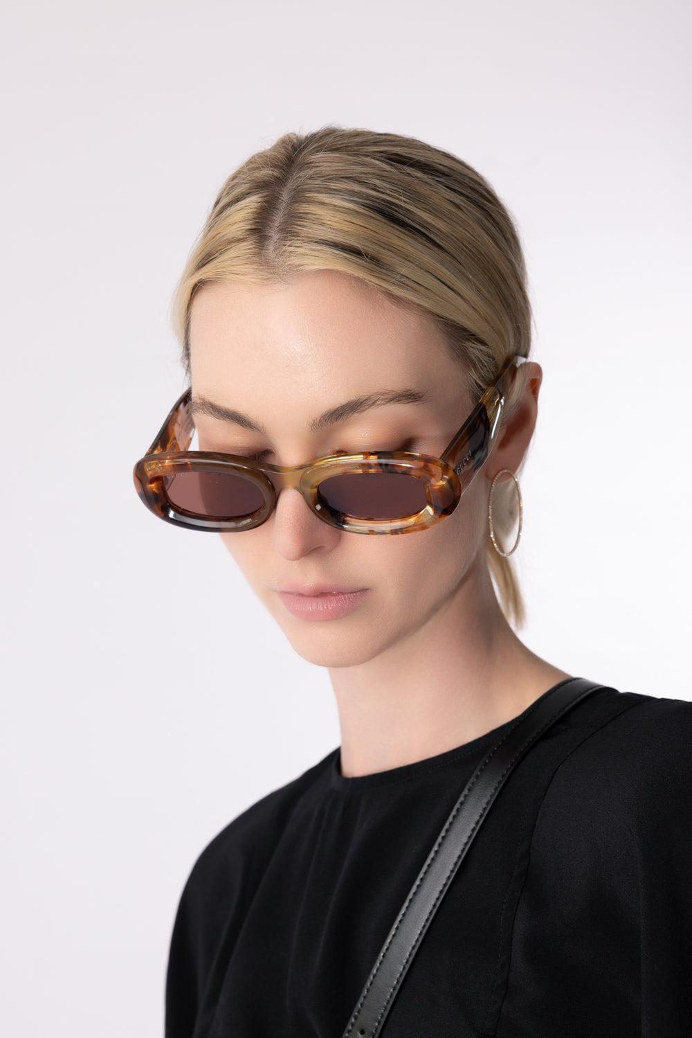 Small Rectangle Sunglasses | GUCCI – Marissa Collections