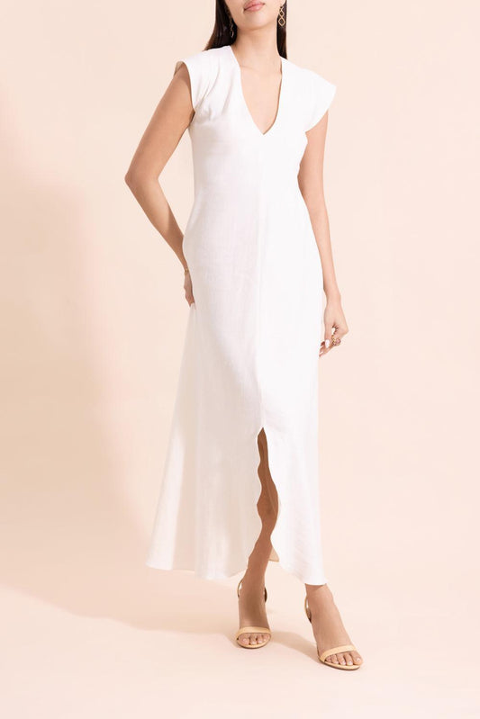 Doves Maxi Dress - Salt-WHITE-P-CLOTHINGDRESSCASUAL-PETER COHEN
