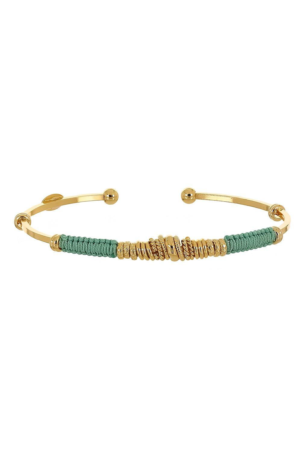Sage Green Zizanie Bracelet-GREEN-JEWELRYBOUTIQUEBRACELET O-GAS BIJOUX