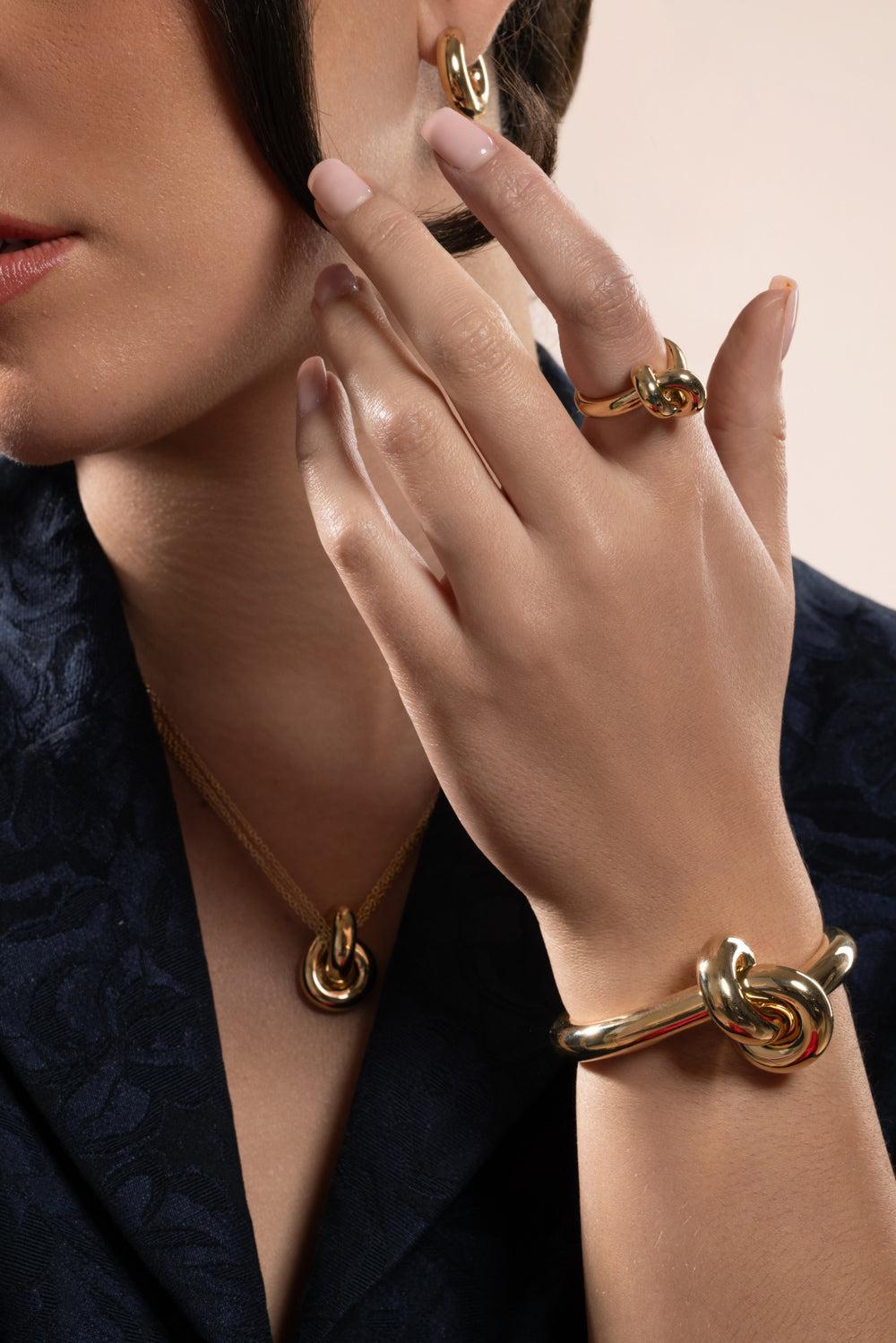 Big Legacy Knot Ring-YELLOW GOLD-5.25-JEWELRYFINE JEWELRING-ENGELBERT 1920