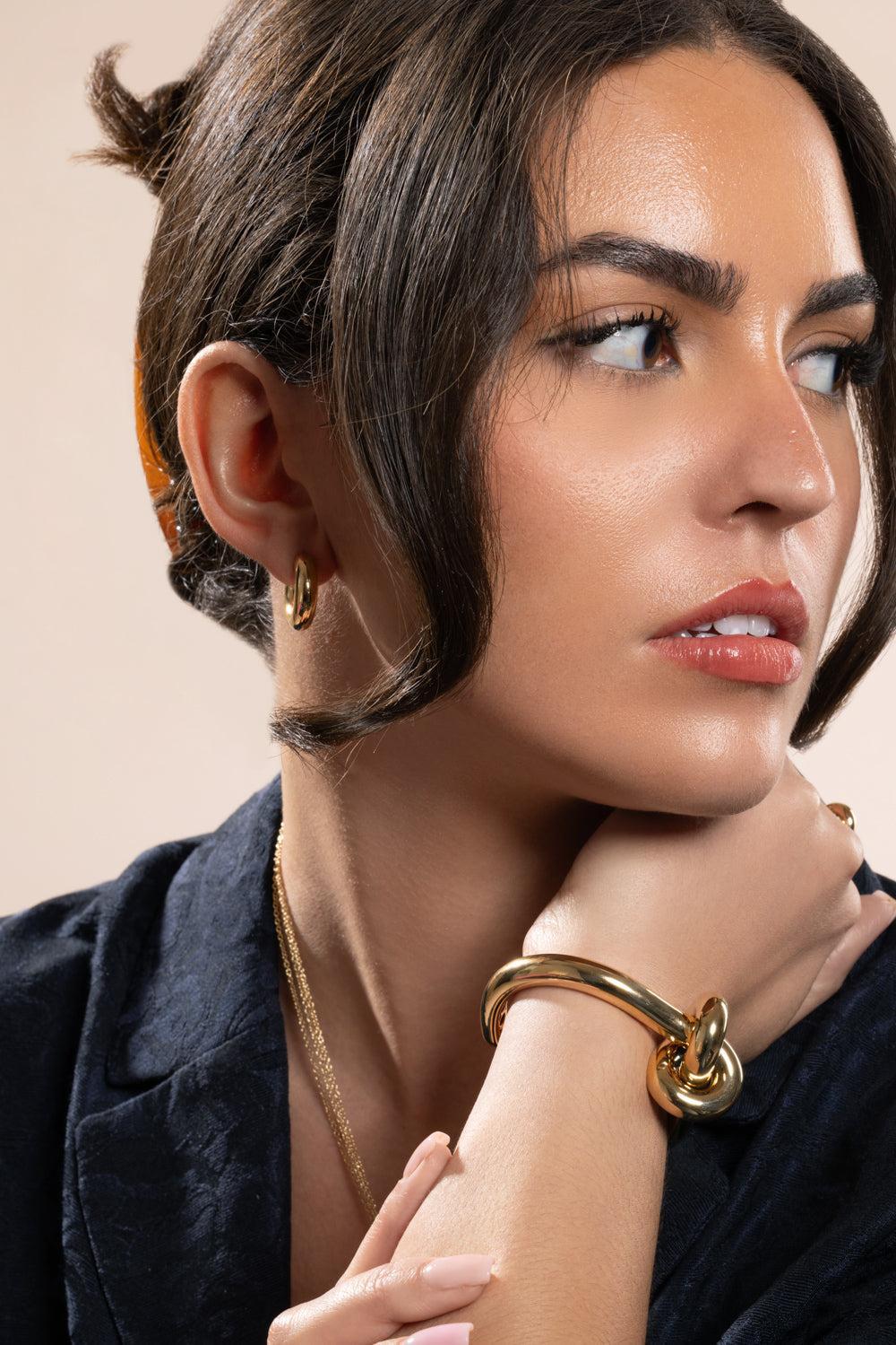 Big Absolute Creoles Earrings-YELLOW GOLD-JEWELRYFINE JEWELEARRING-ENGELBERT 1920