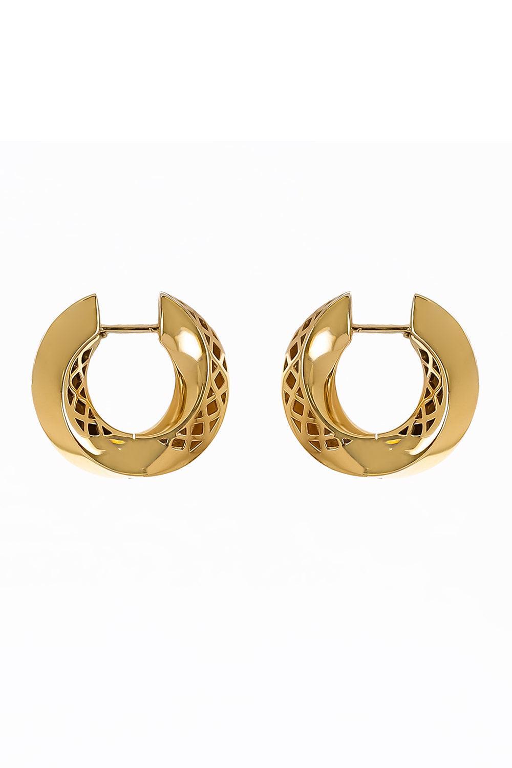 Big Aurea Spira Creoles Earrings-YELLOW GOLD-JEWELRYFINE JEWELEARRING-ENGELBERT 1920