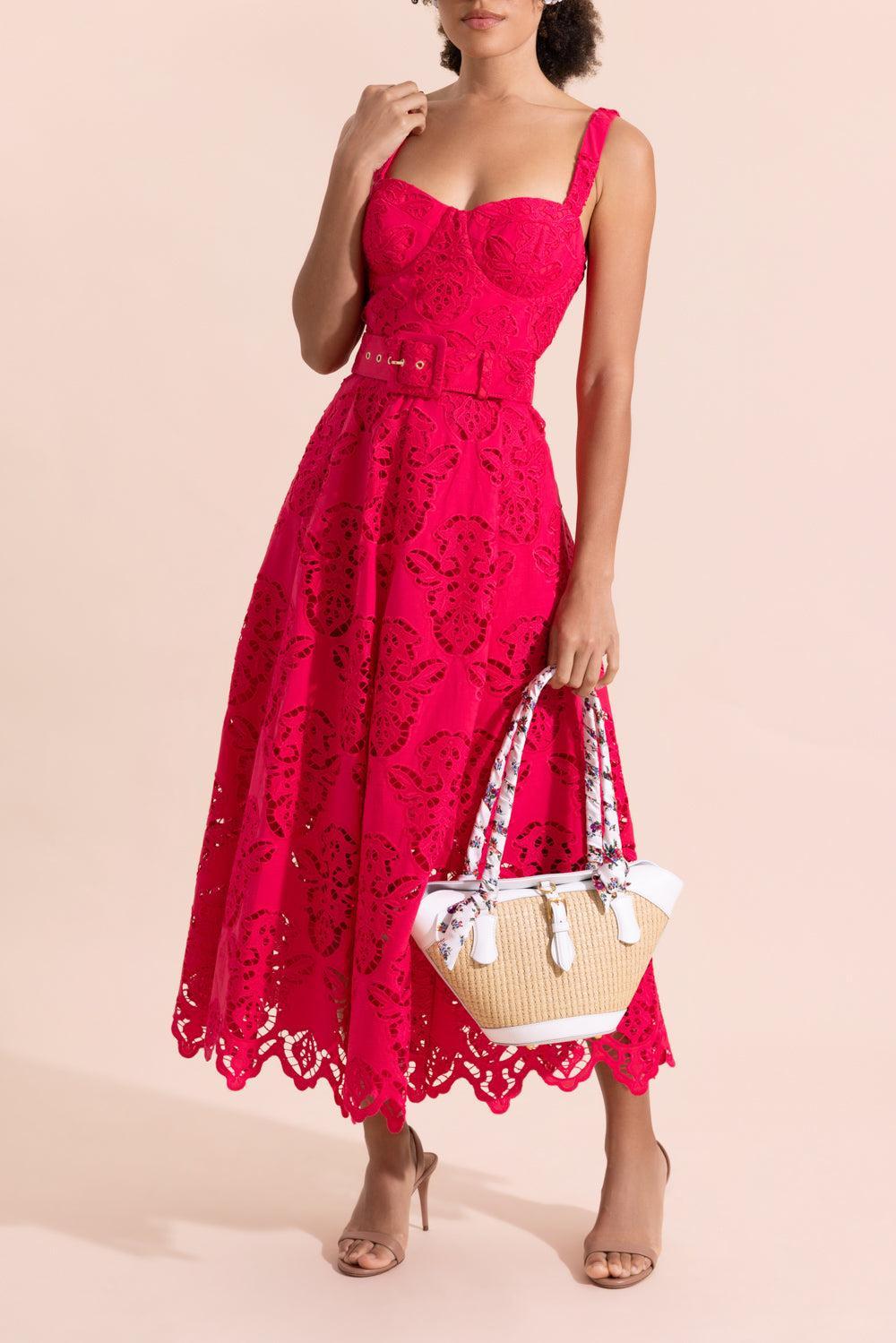 Calypso Dress - Azalea-EYELTAZA-0-CLOTHINGDRESSCASUAL-CARA CARA