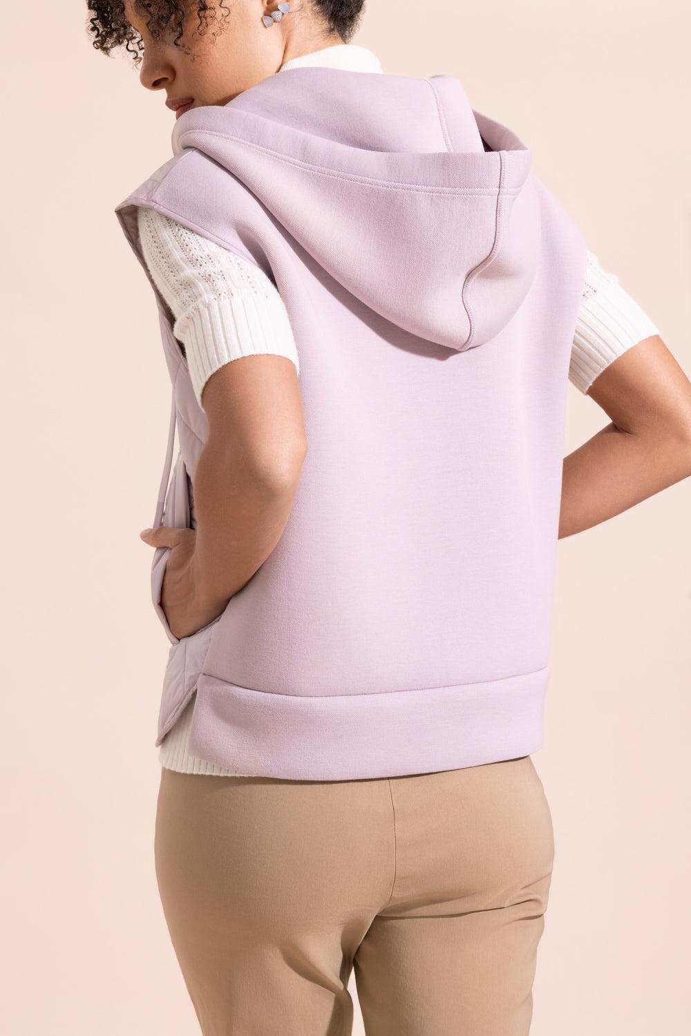 Puffer Vest - Lilac-LILAC-XS-CLOTHINGJACKETVESTS-MAX MARA