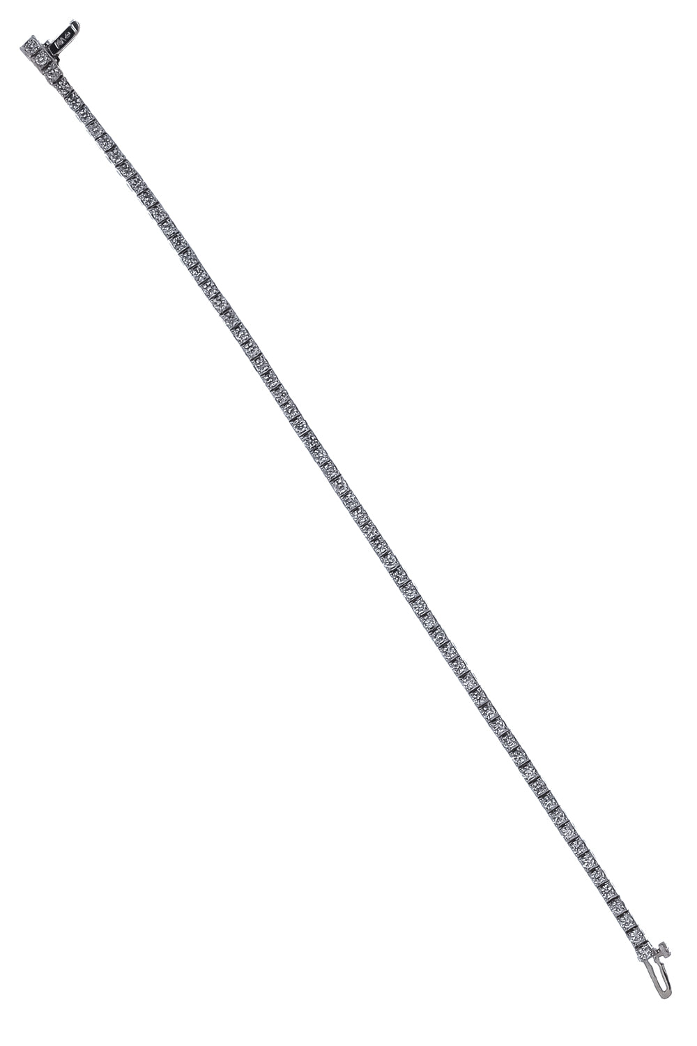 Diamond Round Tennis Bracelet - 2ct-WHITE GOLD-7-JEWELRYFINE JEWELBRACELET O-WITH LOVE