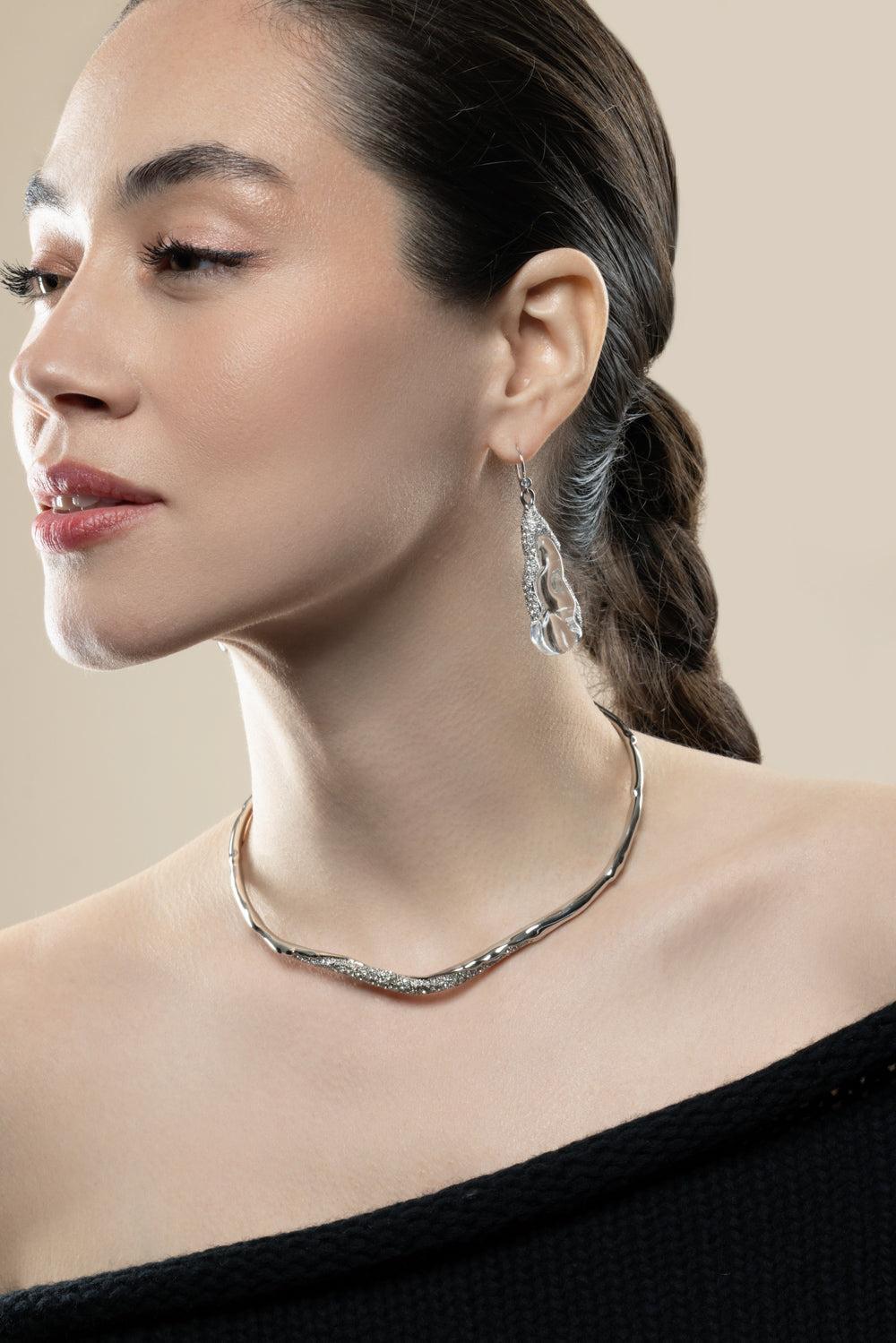Lucite Silverlake Wire Earrings-SILVER-JEWELRYBOUTIQUEEARRING-ALEXIS BITTAR