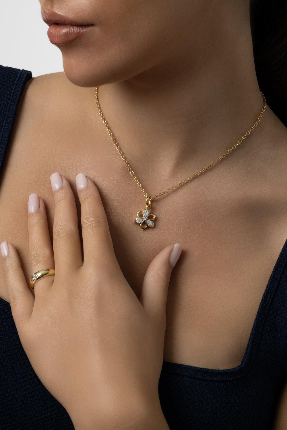 Connector-YELLOW GOLD-JEWELRYFINE JEWELPENDANT-SARA WEINSTOCK