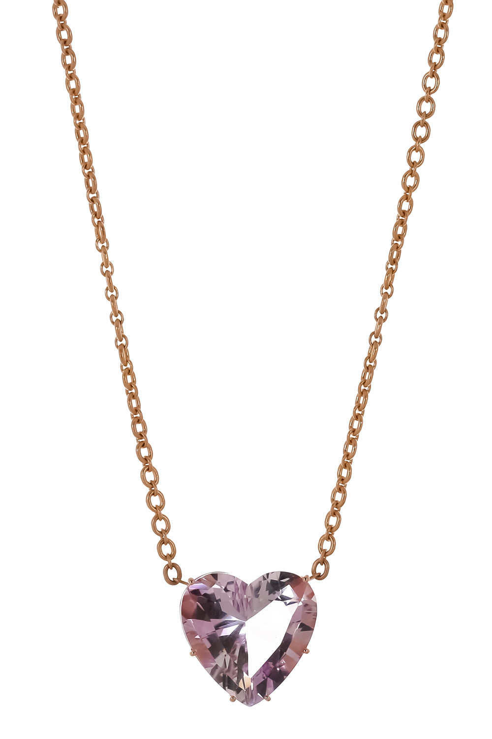 Rose Of France Heart Love Neecklace