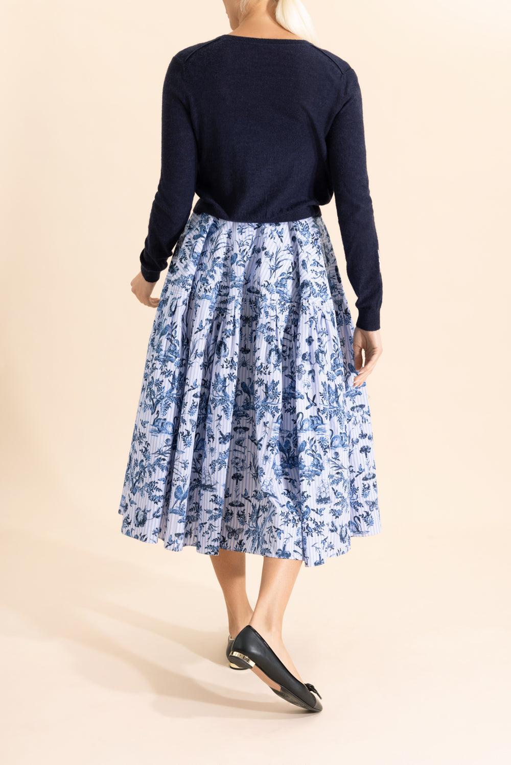Fine Fitted Cardigan-BLUE-XS-CLOTHINGTOPCARDIGAN-ERDEM