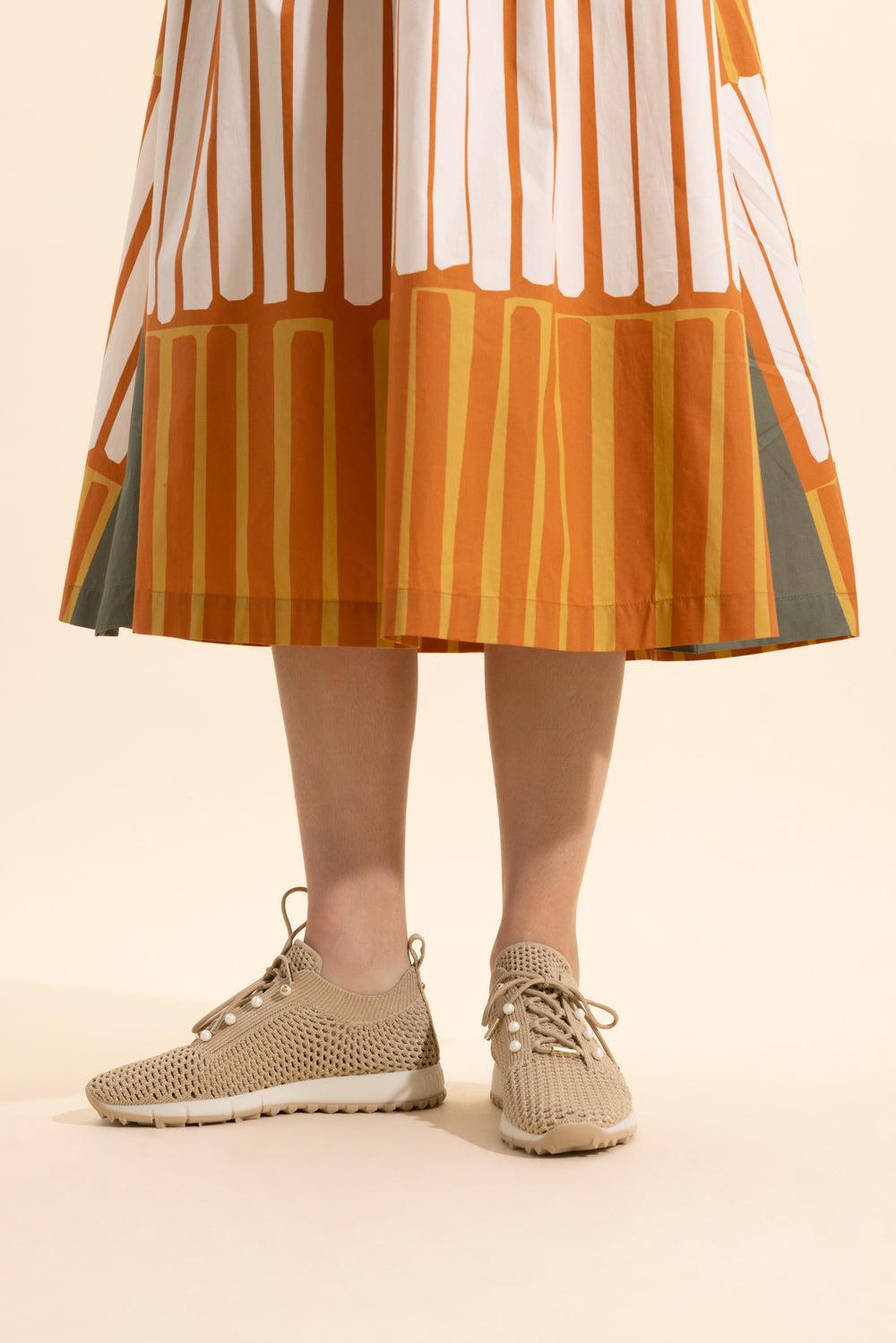 Veles Sneaker - Light Soft Gold-GOLD-36-SHOESNEAKER-JIMMY CHOO