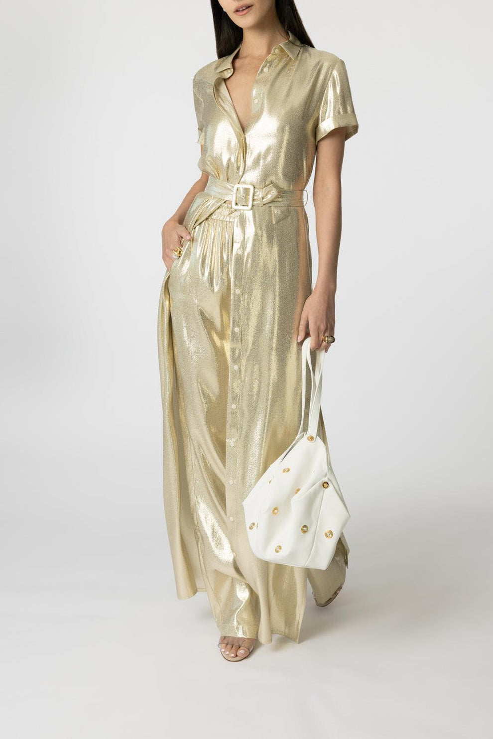 Redonna Dress - Gold | DMN PARIS  Marissa Collections