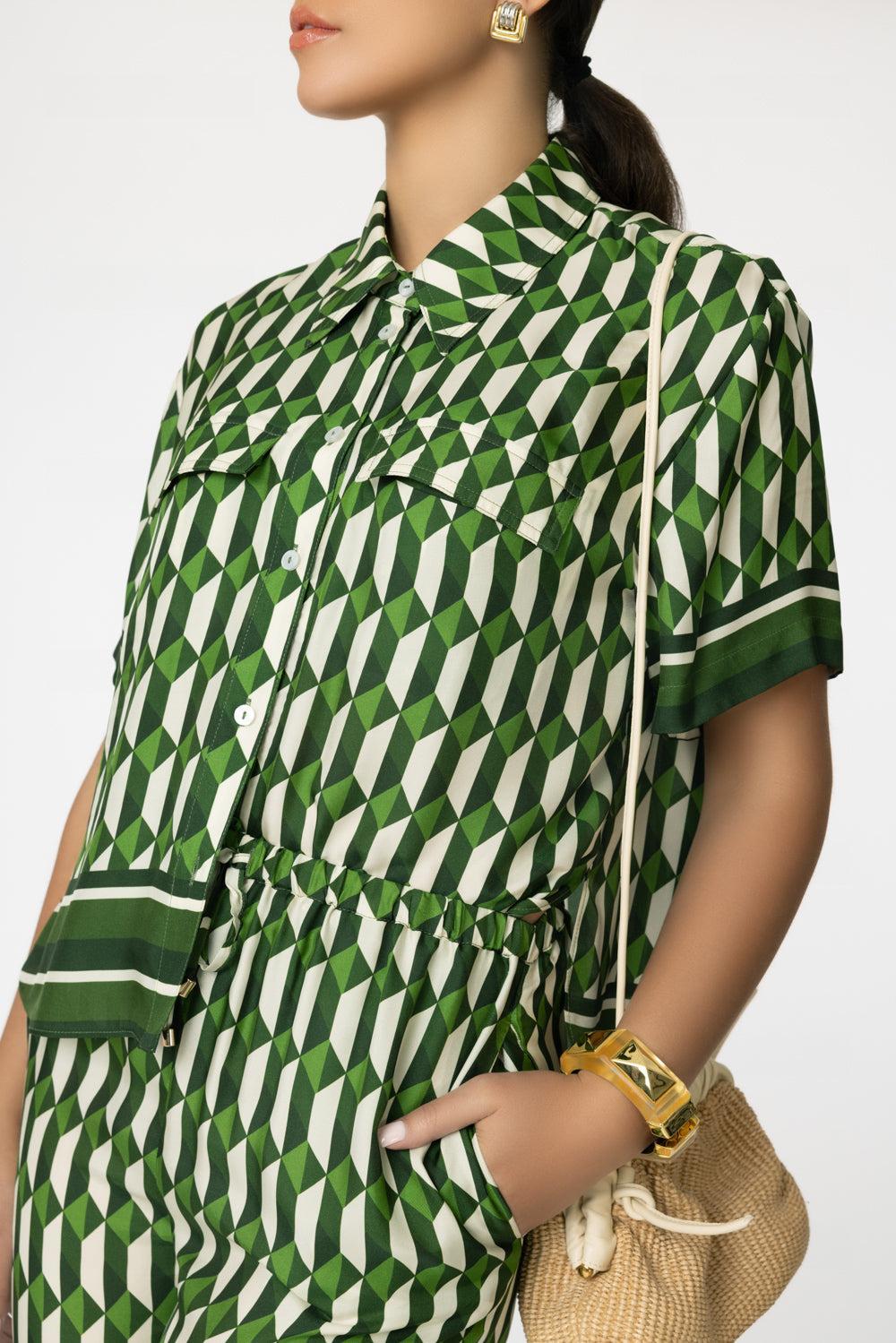 Calvia Top-LE TILE GREEN-XS-CLOTHINGTOPBLOUSE-CARA CARA