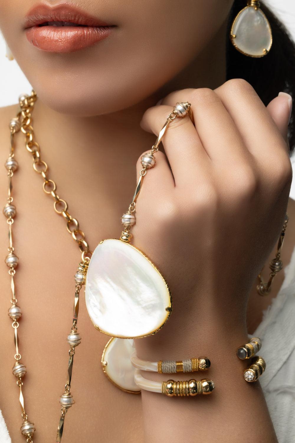 Pearl Billy Necklace | GAS BIJOUX – Marissa Collections