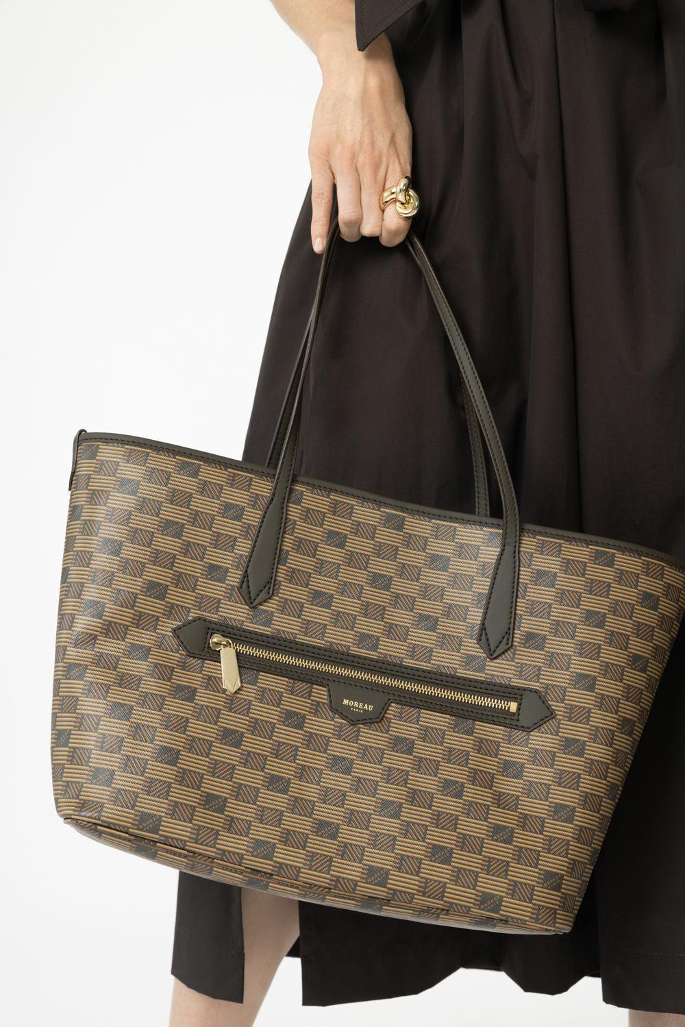 Monaco Tote - Chocolate Honey-CHOC/HNY-M-HANDBAGTOTES-MOREAU