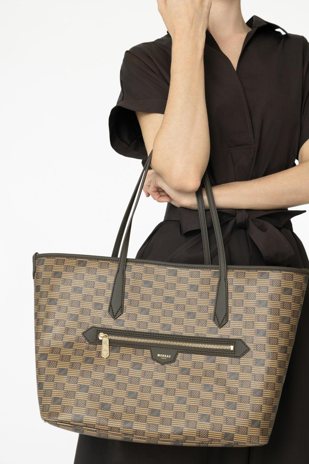 Monaco Tote - Chocolate Honey-CHOC/HNY-M-HANDBAGTOTES-MOREAU