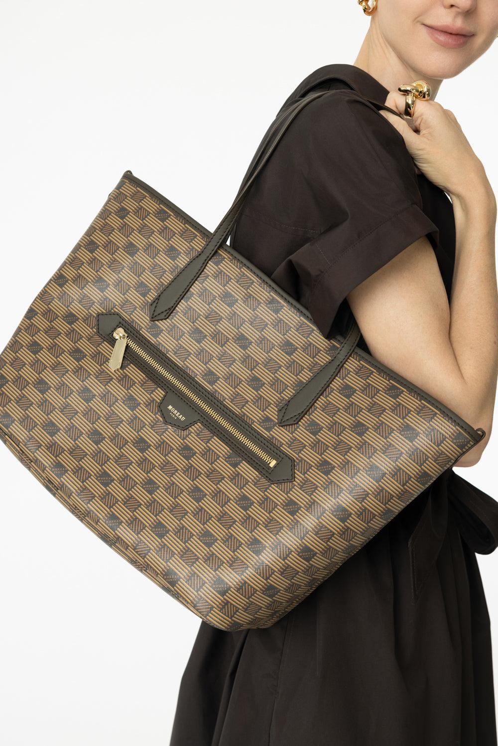 Monaco Tote - Chocolate Honey-CHOC/HNY-M-HANDBAGTOTES-MOREAU