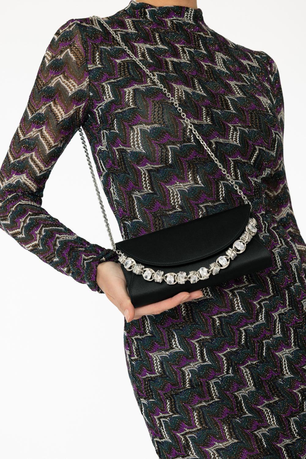 Taylor Clutch-BLACK-HANDBAGCLUTCHES-JUDITH LEIBER