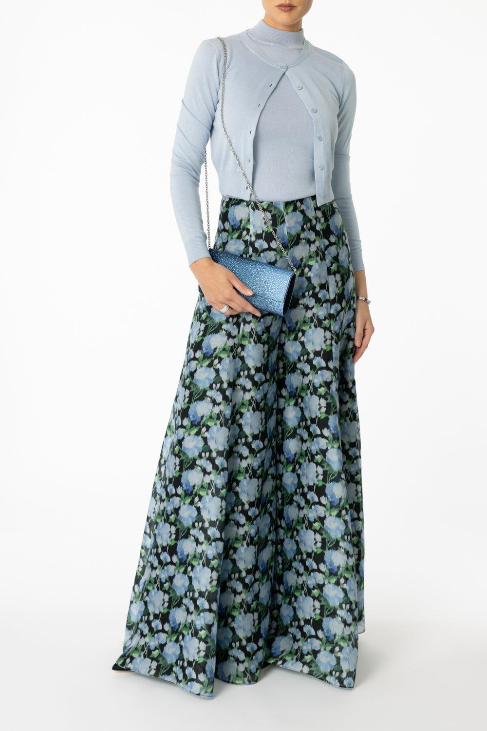 Long Sleeve Cardigan-CELESTE-S-CLOTHINGTOPCARDIGAN-CAROLINA HERRERA