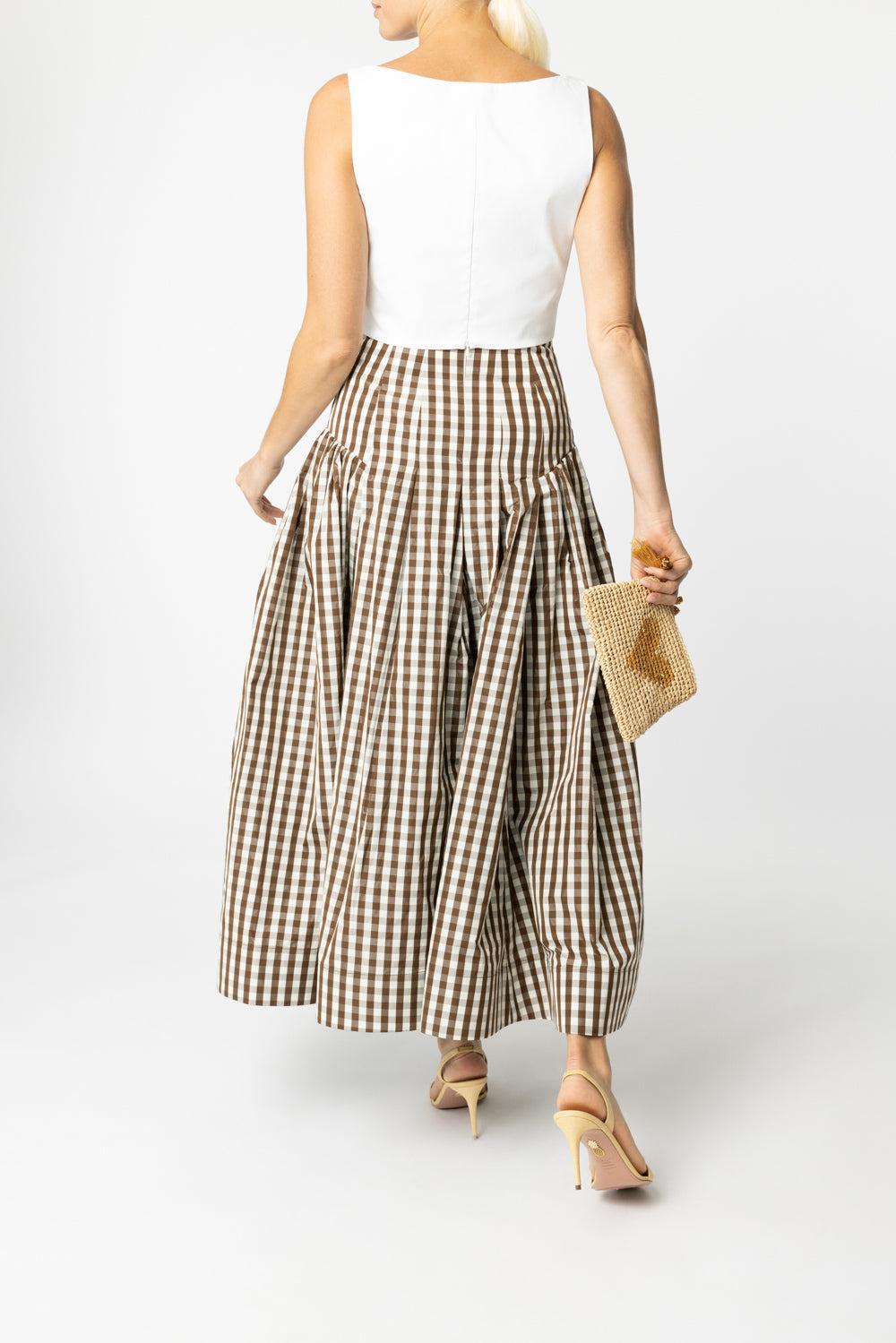 Draped Tulip Tank-IVORY-2-CLOTHINGTOPTANK-LELA ROSE