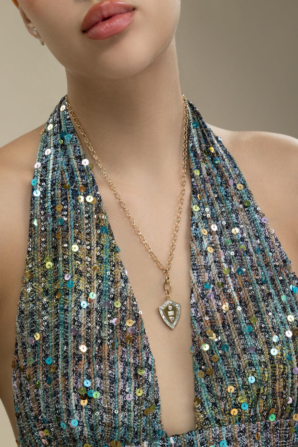 Design Your Own Large Link Chain Necklace-YELLOW GOLD-22-JEWELRYFINE JEWELNECKLACE O-MONICA RICH KOSANN