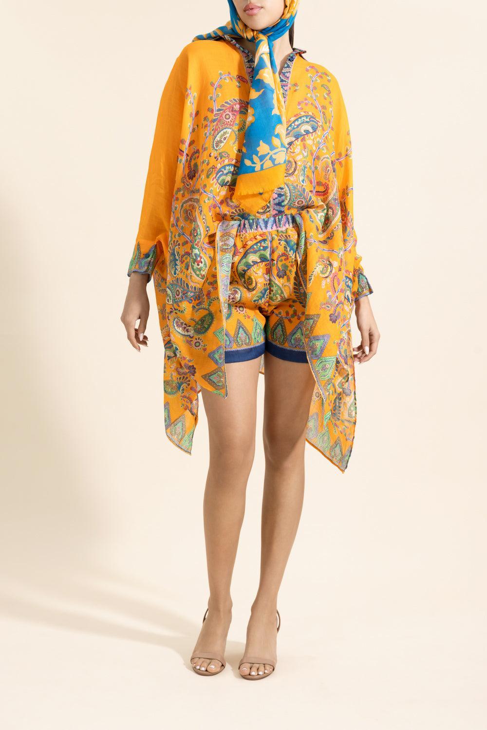 Drawstring Beach Short-PRNTORNG-XS-CLOTHINGPANTSHORT-ETRO