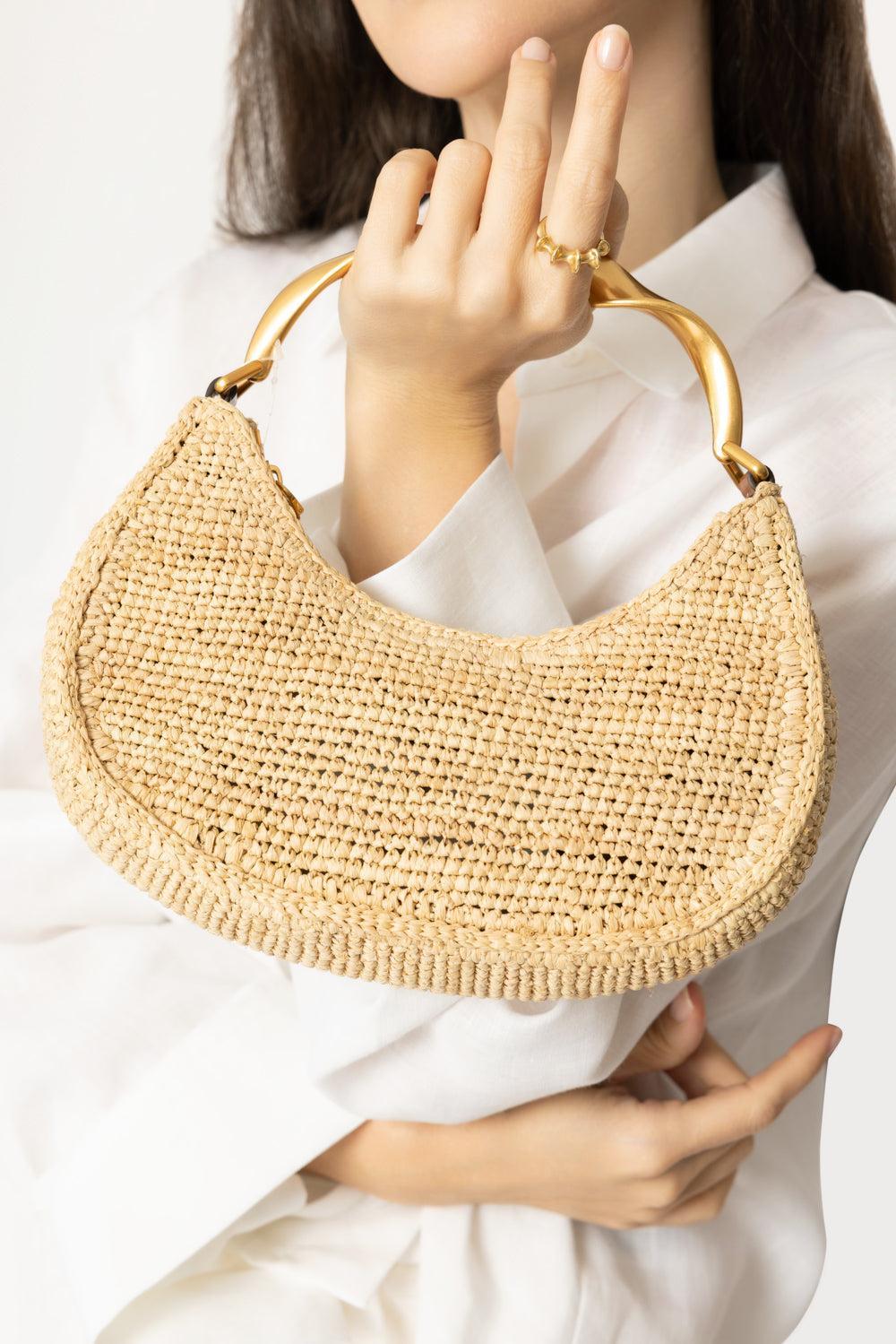 Nixi Hobo Bag - Natural-NATURAL-O/S-HANDBAGTOP HANDLE-SIMKHAI