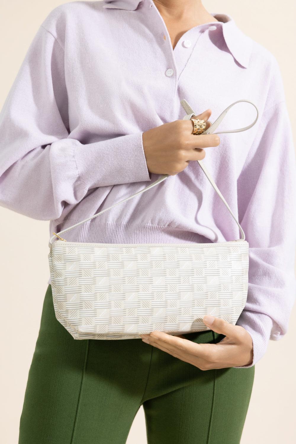 Antoine Double Long - Cream Natural-CREAM-HANDBAGSHOULDER-MOREAU