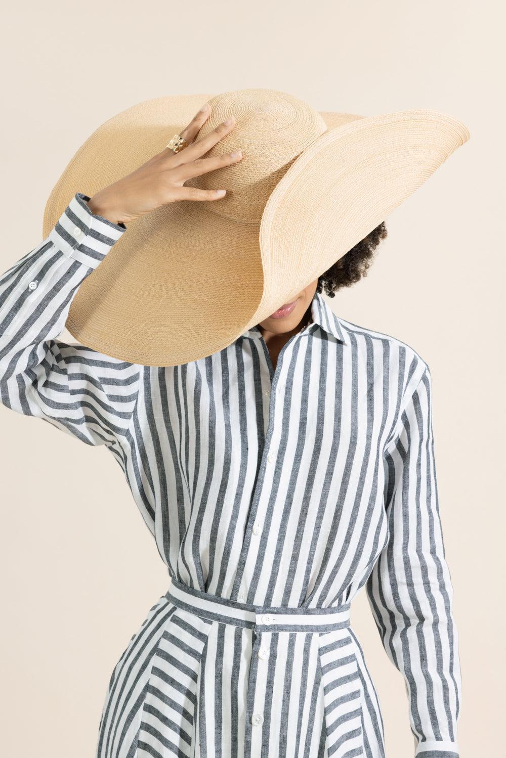 Wide Brim Hat-BROWN-M/L-ACCESSORIEHEADWEAR-RALPH LAUREN
