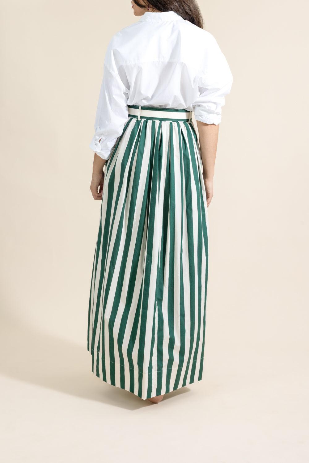 Greenfield Skirt-STRIPE-2-CLOTHINGSKIRTMAXI-CARA CARA