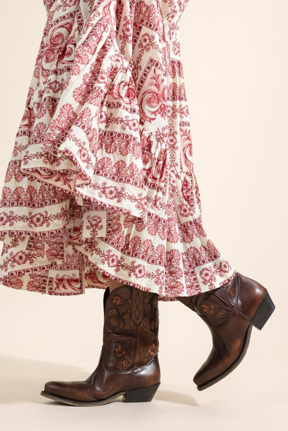 Wish Star Low Boot - Dark Brown-BROWN-37-SHOEBOOT-GOLDEN GOOSE